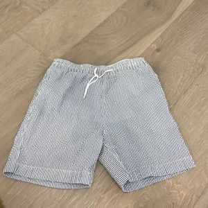Boys J Crew Seersucker Swim Trunks 10